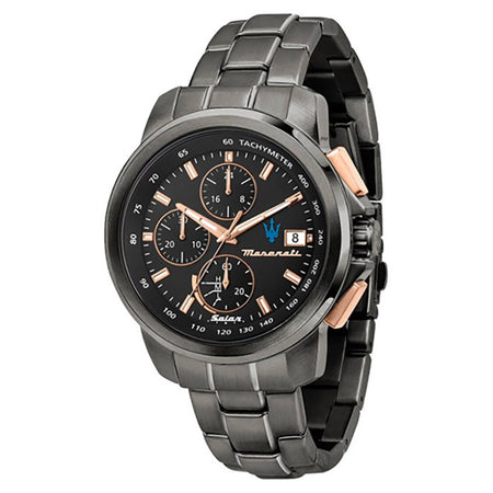 Orologio MASERATI uomo Successo cronografo acciaio nero