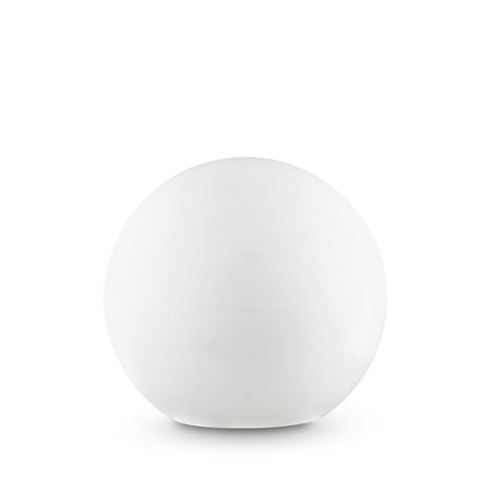 Piantana Moderna Sole Materie Plastiche Bianco 1 Luce E27 D50Cm