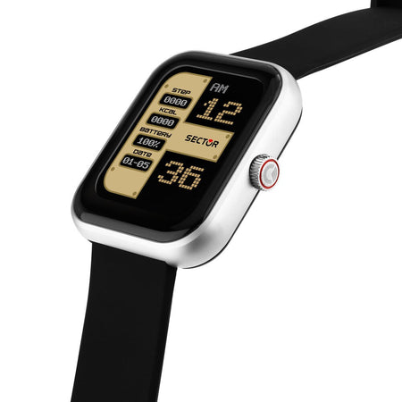 Smartwatch SECTOR S-03 digitale multi funzione gomma nero