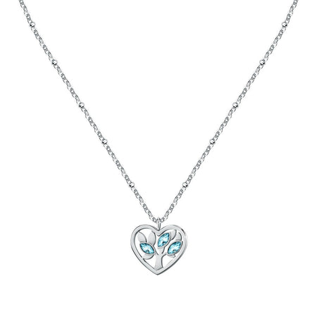 Collana MORELLATO donna Vita acciaio / cuore azzurro - Limited