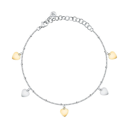 Cavigliera MORELLATO donna Passioni acciaio cuori - Limited