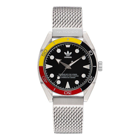 Orologio ADIDAS uomo EDITION TWO acciaio mesh / nero