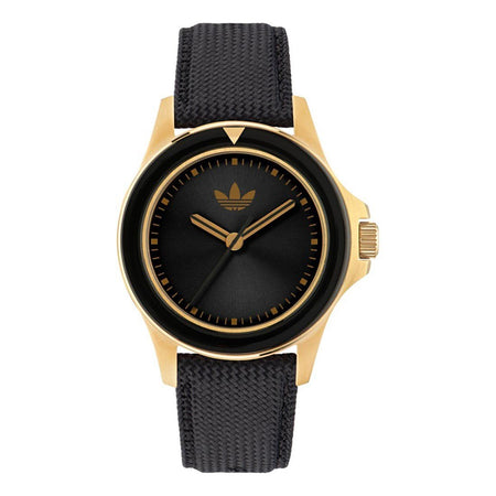 Orologio ADIDAS uomo EXPRESSION ONE pelle nero / dorato