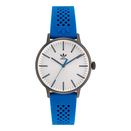 Orologio ADIDAS unisex CODE tempo gomma blu / bianco