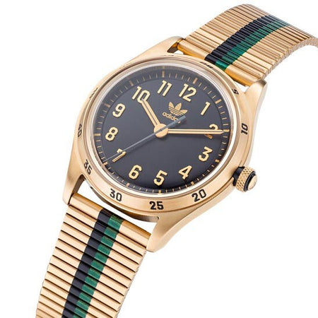 Orologio ADIDAS uomo CODE FOUR tempo dorato / nero