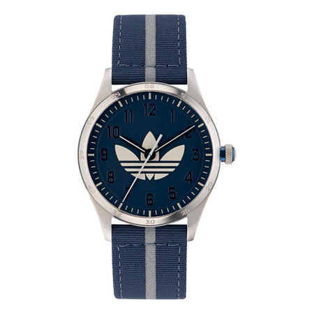 Orologio ADIDAS uomo CODE FOUR tessuto blu / grigio
