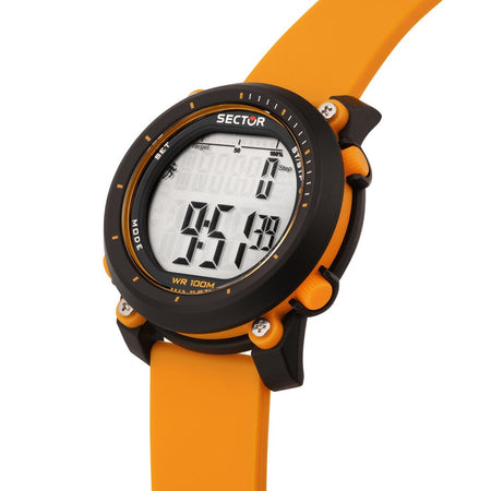 Orologio SECTOR uomo Ex-38 digitale gomma arancione