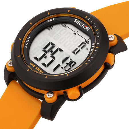 Orologio SECTOR uomo Ex-38 digitale gomma arancione