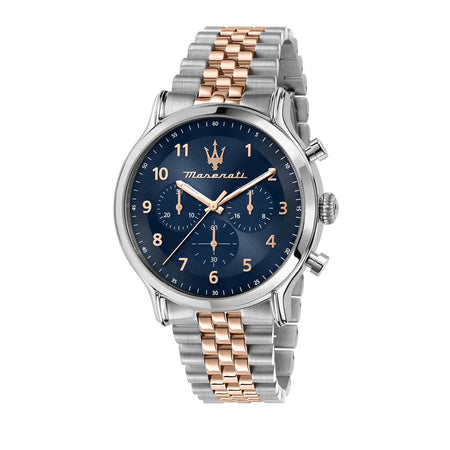 Orologio MASERATI uomo Epoca cronografo bicolore / blu