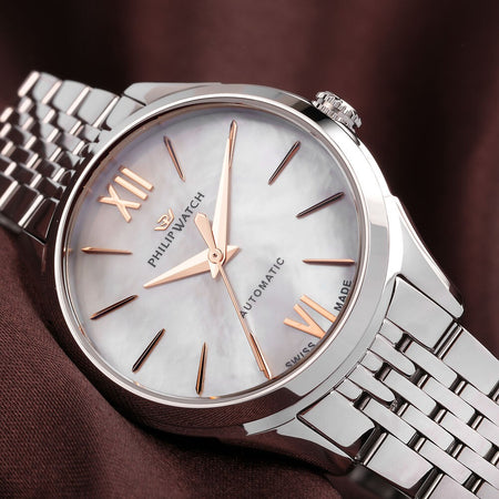 Orologio PHILIP WATCH donna Roma Automatico acciaio / mop