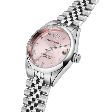 Orologio PHILIP WATCH donna Caribe datario acciaio / rosa