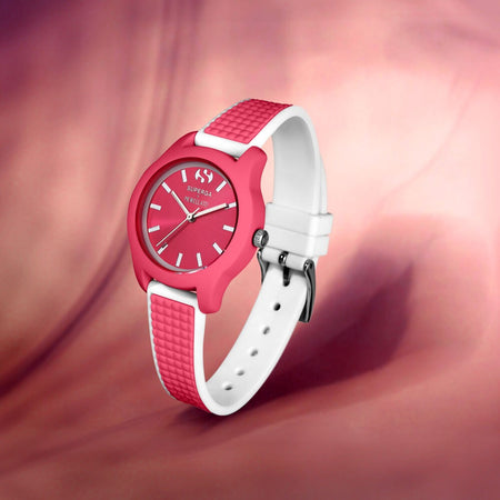 Orologio MORELLATO donna Superga gomma fucsia / bianco