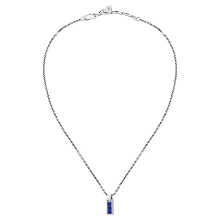 Pendente MORELLATO uomo Motown acciaio / pietre blu