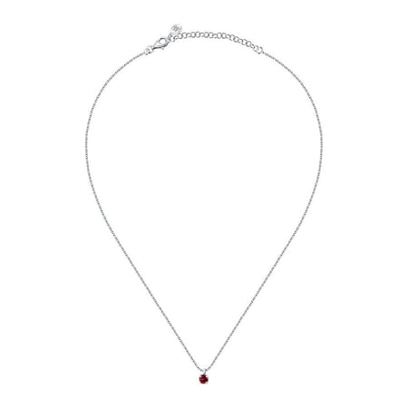 Pendente MORELLATO donna Tesori arg. 925 - cristallo rosso