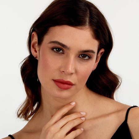 Orecchini MORELLATO donna Tesori arg. 925 - cristallo rosso