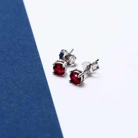 Orecchini MORELLATO donna Tesori arg. 925 - cristallo rosso