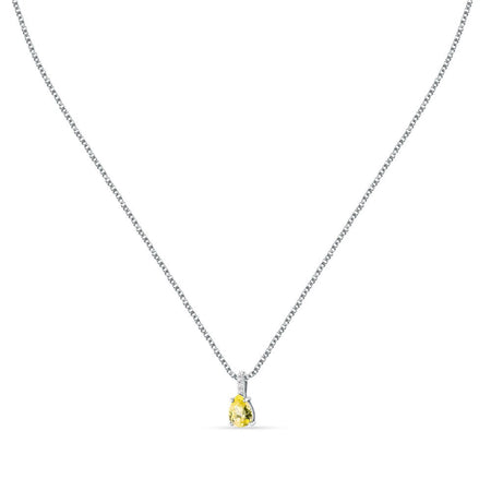 Pendente MORELLATO donna Tesori arg. 925 - pietra gialla