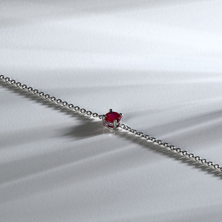 Bracciale MORELLATO donna Tesori arg. 925 - pietra rossa