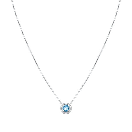 Pendente MORELLATO donna Tesori arg. 925 - pietra azzurra