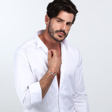 Bracciale MORELLATO uomo Motown acciaio / oro rosa