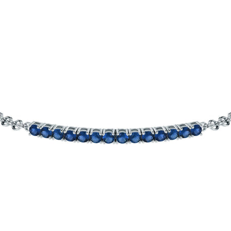 Bracciale MORELLATO uomo Tennis argento 925 / pietre blu