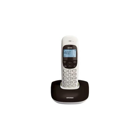 TEL. CORDLESS BRONDI NICE NERO/BIANCO
