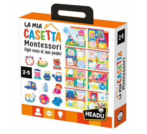 Headu - La Mia Casetta Montessori New - Ogni cosa al suo posto (2/5 anni)
