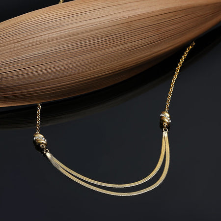 Collana MORELLATO donna Torchon acciaio dorato