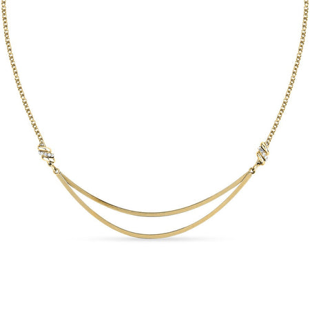 Collana MORELLATO donna Torchon acciaio dorato