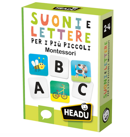 Headu - Suoni e Lettere per i Piu' Piccoli Montessori (2/4 anni)