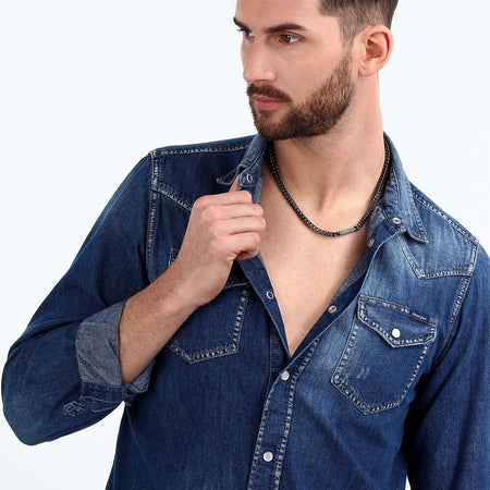 Collana SECTOR uomo Energy acciaio vintage