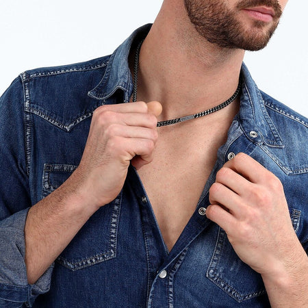 Collana SECTOR uomo Energy acciaio vintage