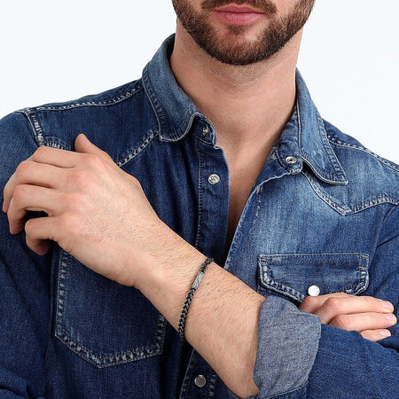 Bracciale SECTOR uomo Energy acciaio vintage