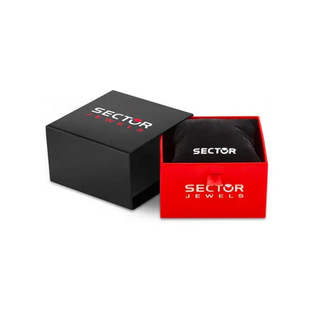 Bracciale SECTOR uomo Bandy pelle / acciaio nero