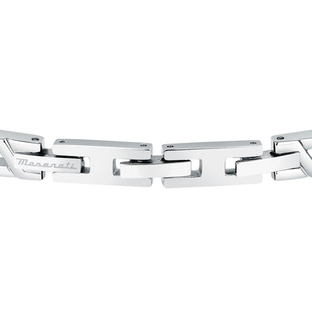 Bracciale MASERATI uomo Iconic acciaio / oro rosa