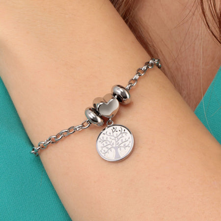 Bracciale MORELLATO donna Drops acciaio / albero della vita
