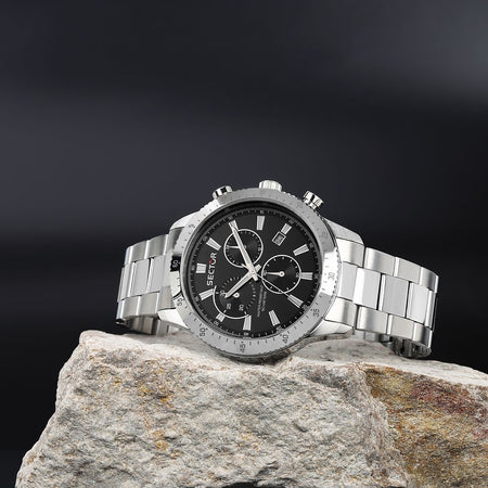 Orologio SECTOR Uomo 270 Cronografo Acciaio Nero