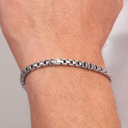 Bracciale MORELLATO uomo Gold acciaio / oro 18k