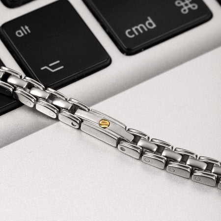 Bracciale MORELLATO uomo Gold acciaio / oro 18k