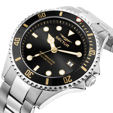 Orologio SECTOR uomo 230 Automatico datario acciaio / nero