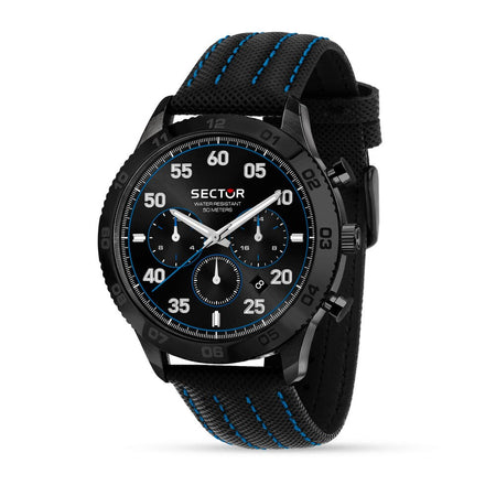 Orologio SECTOR uomo 270 multi funzione pelle / nero