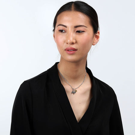 Collana MORELLATO donna Mascotte cane / cuore dorato