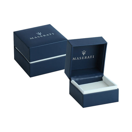 Bracciale MASERATI uomo Logo acciaio con logo dorato