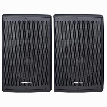 Coppia Casse Audio Acustiche 3600 W Extreme Sound Woofer 12" Bluetooth Usb Djn-12