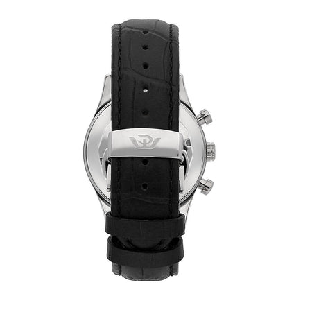 Orologio PHILIP WATCH uomo Sunray crono pelle nero