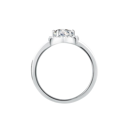 Anello MORELLATO donna Tesori argento 925 / cristallo bianco
