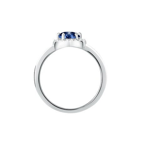Anello MORELLATO donna Tesori Argento 925 / Cristallo blu