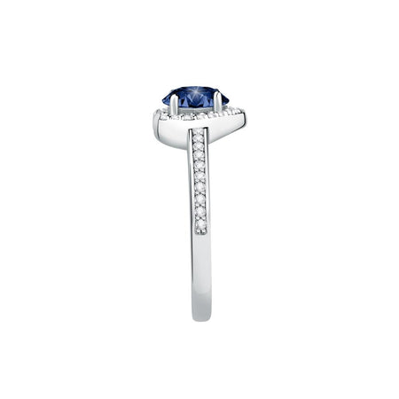 Anello MORELLATO donna Tesori Argento 925 / Cristallo blu