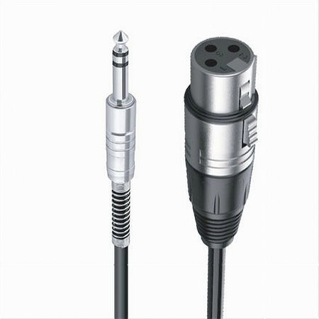 Cavo Da Jack 6.5mm A Xlr Femmina Audio Prolunga Per Microfono Da 3 Metri Jxlr-06