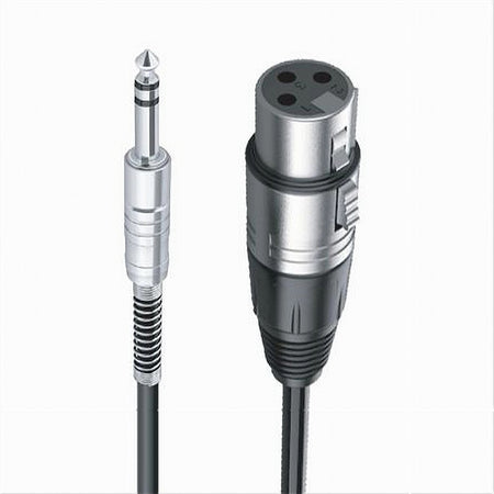 Cavo Da Jack 6.5 Mm A Xlr Femmina Audio Prolunga Per Microfono Da 5metri Jxlr-07